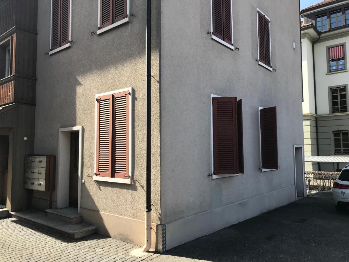 Simple Studio 36M2 In The Center Of Burgdorf Private Parking Small Bathroom Εξωτερικό φωτογραφία